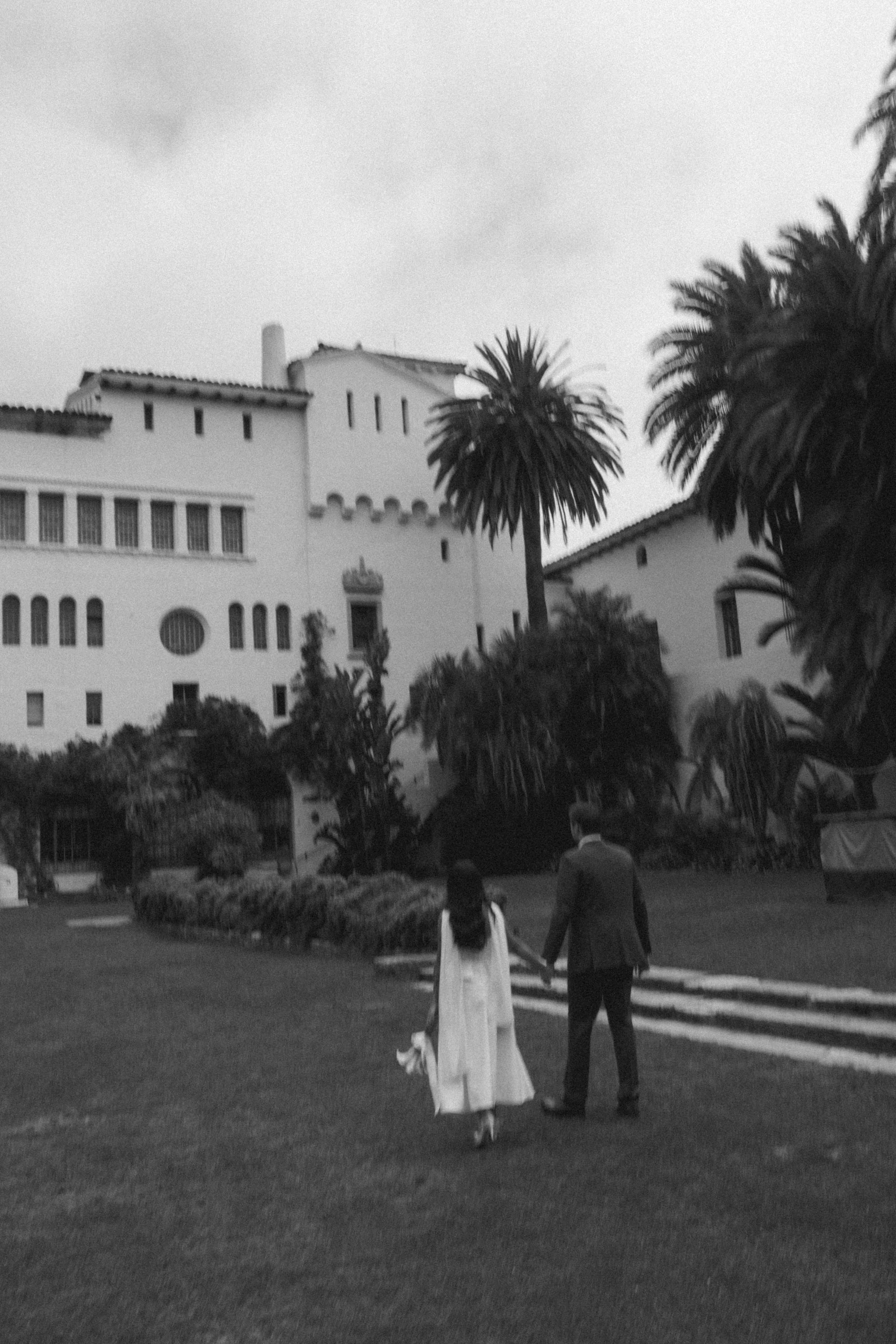 A couple eloping together